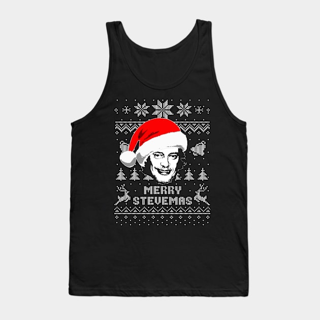 Steve Buscemi Merry Stevemas Tank Top by Nerd_art